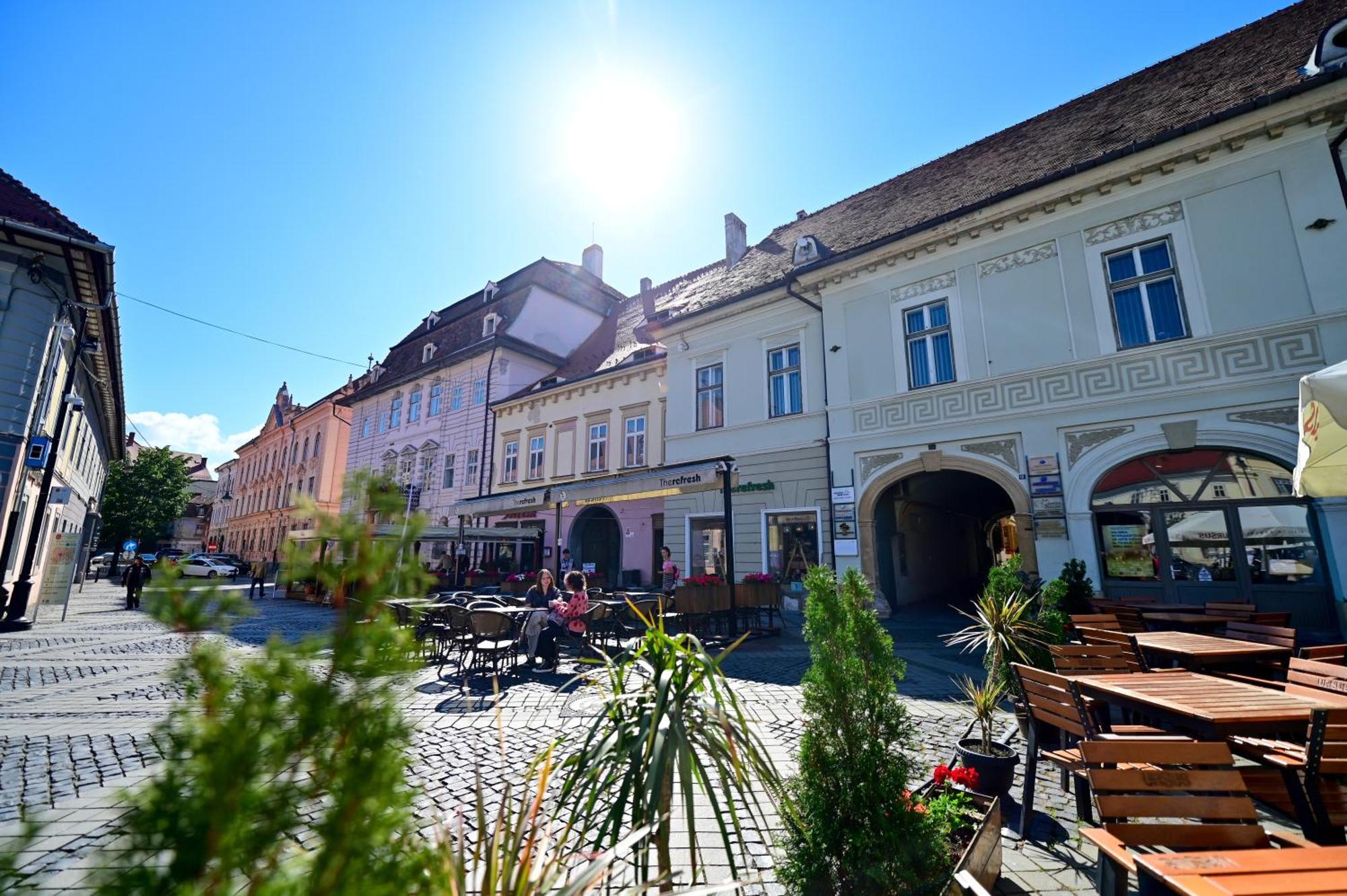 A&N Central Apartment Sibiu Buitenkant foto